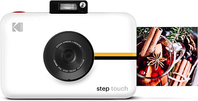 Фотоаппарат моментальной печати Kodak Step Touch белый (RODITC20W)