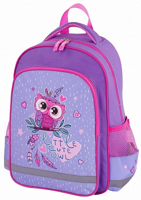 Рюкзак ПИФАГОР Owlet, Lilac-Pink (229991)