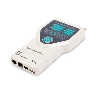 Кабельный тестер Ship G278 Для тестирования BNC RJ-45 RJ-11 USB IEE 1394 Fire Wire (G278)