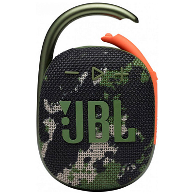 Динамик JBL Портативная акустическая система  JBL CLIP 4, камуфляж (JBLCLIP4SQUAD)