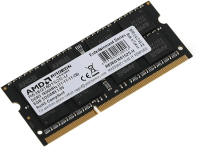 Оперативная память для ноутбука 8Gb DDR3 1600MHz (R538G1601S2S-U)
