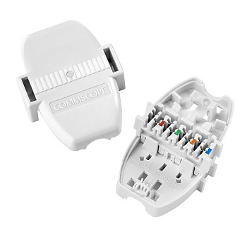 COMMSCOPE Соединительная коробка витой пары UTP 6, 6А кат. (760234921) COMMSCOPE Соединительная коробка витой пары UTP 6, 6А кат. (760234921)