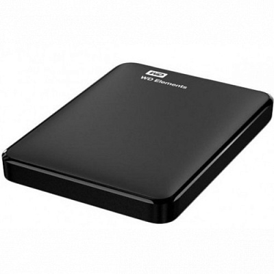 Внешний жёсткий диск WD Elements Portable WDBU6Y0050BBK-WESN 5ТБ 5400RPM  (WDBU6Y0050BBK-WESN)