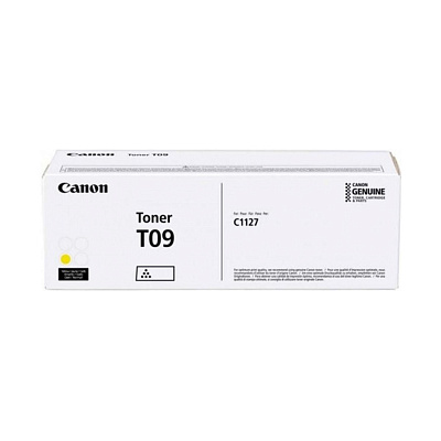 Тонер-картридж Canon TONER T09 YELLOW 3017C006AA (3017C006AA)