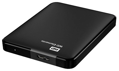 Внешний жесткий диск HDD Western Digital WD Elements Portable 2 TB (WDBU6Y0020BBK-EESN) (WDBU6Y0020BBK-WESN)