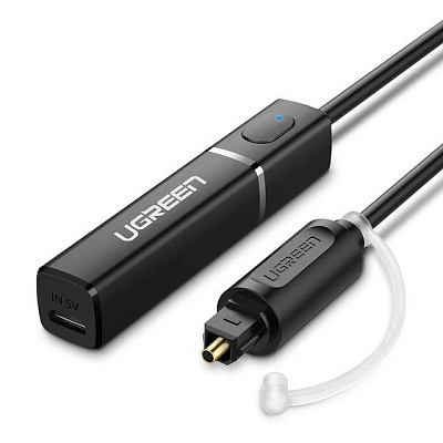 Приемник ресивер звука UGREEN CM150 Bluetooth 5.0 Transmitter Audio Adapter (50213)