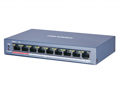 PoE-коммутатор  Hikvision (DS-3E0109P-E/M(B) (DS-3E0109P-E/M(B))