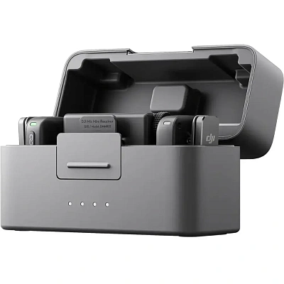 Петличный микрофон DJI Mic Mini (2 TX + 1 RX + Charging Case) (6941565991454)
