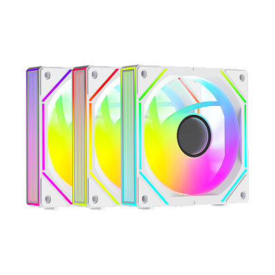 Вентилятор для корпуса Ocypus Gamma F12 UNI WH ARGB 3-IN-1 (Gamma-F12-WH3AM00U-GL)
