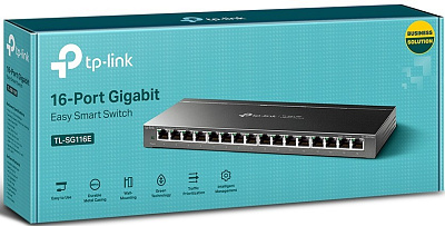 Коммутатор Tp-Link TL-SG116E (TL-SG116E(UN))