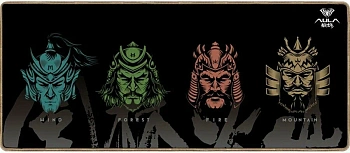 Коврик для мыши Aula Wind Forest Fire Mountain MP-WFFM, Black, OEM (MP-WFFM)