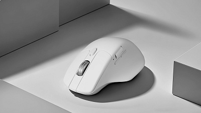 Мышь игровая беспроводная Keychron M6 8K Wireless, белый (M6S-A24)