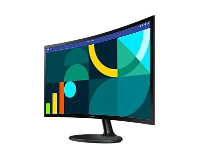 Изогнутый монитор SAMSUNG LS24D364GAIXCI 24"  (LS24D364GAIXCI)