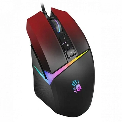 Мышь A4Tech Bloody W60 Max Activated, Gradient Red, USB (W60 MAX GRADIENT RED ACTIVATED)