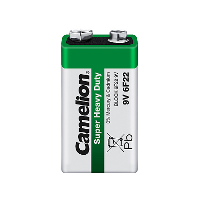 Батарейка CAMELION Super Heavy Duty 6F22-SP1G (6F22-SP1G)