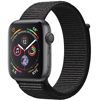 Смарт-часы Apple Watch Series 4, 44mm, Space Gray-Black (MU6E2GK)