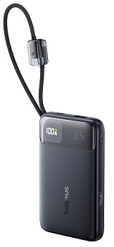 Портативный внешний аккумулятор Baseus EnerFill FC11, 10000mAh 22.5W - Black (E0027R04)