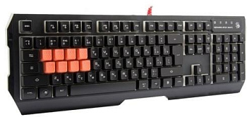 Клавиатура A4Tech Bloody B188, Black USB (B188 (BLACK))