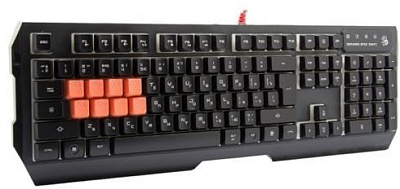 Клавиатура A4Tech Bloody B188, Black USB (B188 (BLACK))