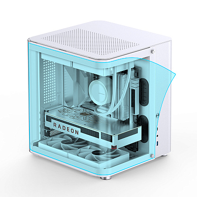 Компьютерный корпус Jonsbo TK-1 White без Б/П (TK-1 White)