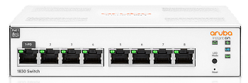 Коммутатор HP Enterprise Aruba Instant On 1830 8G Switch (JL810A) Коммутатор HP Enterprise Aruba Instant On 1830 8G Switch (JL810A)