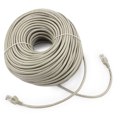 Патч-корд UTP Cablexpert, кат. 5e, 50м, серый (PP10-50M)