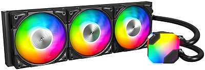 Водяное охлаждение для CPU Montech HyperFlow ARGB 360, Black (HyperFlow ARGB 360 (B))