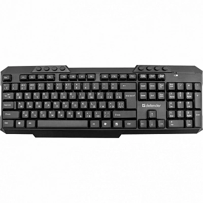 Клавиатура + мышь Defender Jakarta C-805, Black, (45805/45804)