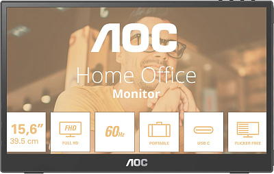 Монитор портативный AOC 16T3EA 15,6"  (16T3EA)