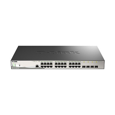  Коммутатор D-Link DGS-1210 (DGS-1210-28MP/ME/B2A)