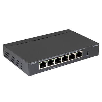 Коммутатор PoE  6-портовый Tp-Link TL-SF1006P  (TL-SF1006P(UN))