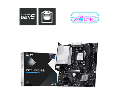 Материнская плата MSI PRO H810M-B (PRO H810M-B)