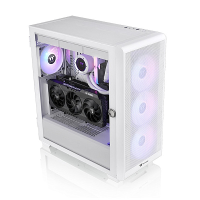 Компьютерный корпус Thermaltake S250 TG - White (CA-1Y6-00M6WN-00)