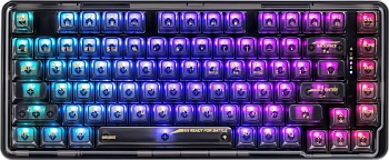 Клавиатура Redragon Elf PRO transparent/black (71742)