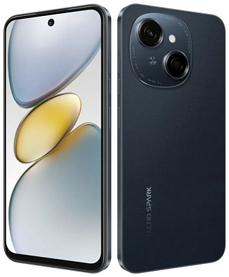 Смартфон Tecno Spark Go 1 (KL4/STARTRAIL BLACK 3/64)