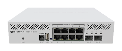 Коммутатор MikroTik CRS310-8G+2S+IN (CRS310-8G+2S+IN)