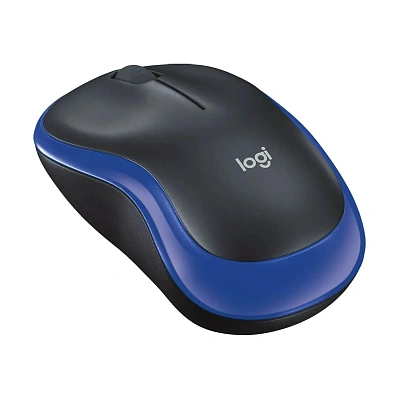 Мышь LOGITECH M185 Wireless Mouse - BLUE - EWR2 (910-002236)