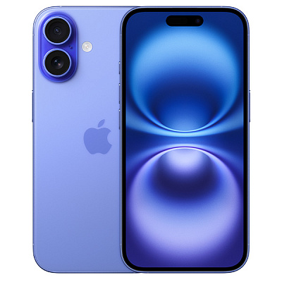Смартфон Apple iPhone 16 128GB Ultramarine  (MYEC3HX/A)