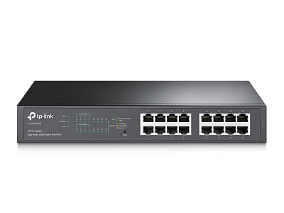 Коммутатор PoE+ GbE Easy Smart 16-портовый Tp-Link TL-SG1016PE (TL-SG1016PE(UN))