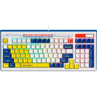 Клавиатура A4Tech Bloody B950 Blue, RGB-LED, Wired, Multimedia, Gaming RGB USB (B950/BLUE)