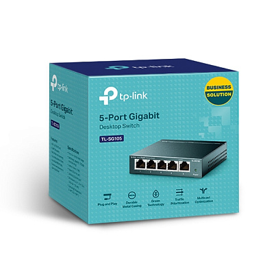 Коммутатор TP-Link TL-SG105 (TL-SG105(UN) V6.0/TL-SG105(UN) V8.0)
