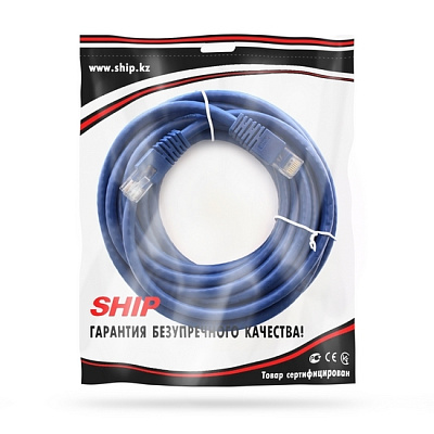 Патч Корд SHIP Cat.6 UTP LSZH RJ-45 10 м S6025BL1000-P (S6025BL1000-P)