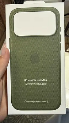 Чехол для iPhone 17 Pro Max TechWoven Case with MagSafe - Green,Model A3562 (MGFD4ZM/A)