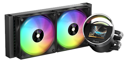 Водяное охлаждение для CPU Ocypus Sigma L24 BK ARGB, Черный (Sigma-L24-BK2AAWWN00X-GL)