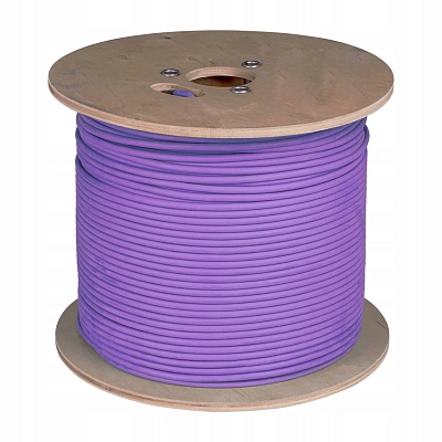 Кабель MOLEX категории 6 U/UTP, 4 пары, 500 м, фиолетовый (CAA-00325)