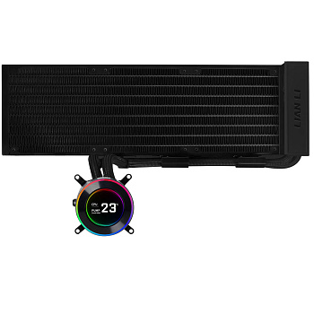 Водяное охлаждение для CPU Lian Li Hydroshift lI LCD-C 360N Black (G89.GHS2LCD36B.00)