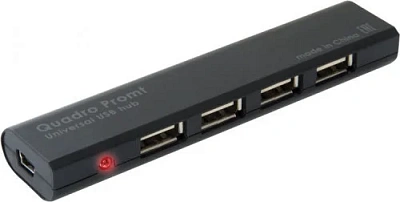  USB Хаб 4-портовый USB 2.0 Defender Quadro Promt  (83200)