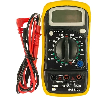 Мультиметр цифровой IEK Master MAS830L (TMD-3L-830)