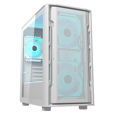 Компьютерный корпус Cougar Uniface Mini RGB (White) без Б/П (CGR-55C9W-RGB)