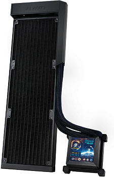 Водяное охлаждение для CPU Lian Li HydroShift LCD 360 FAN LESS Black (G89.GHSLCD36NB.00)